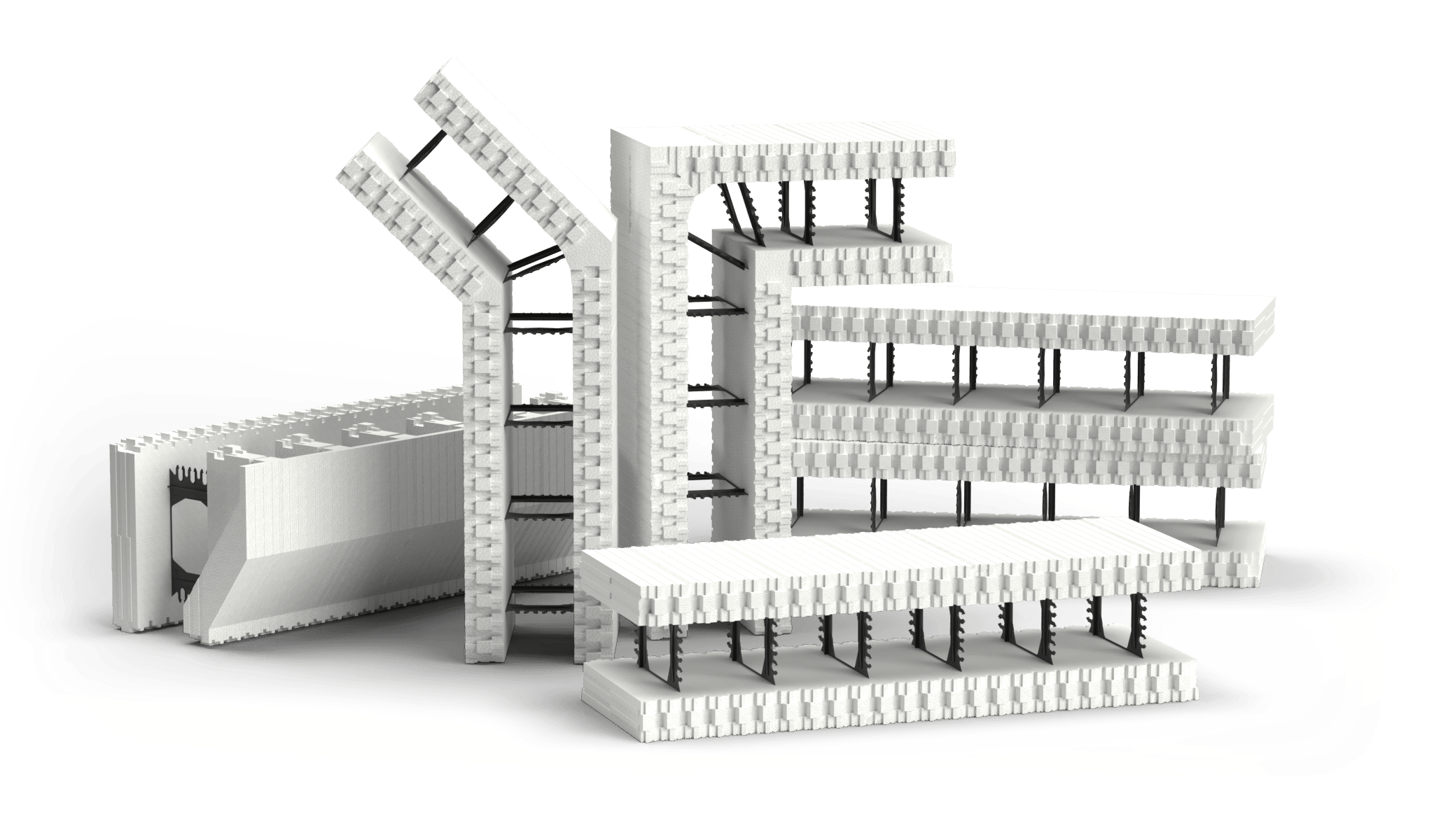 Amvic ICF R30 official manufacturer product render
