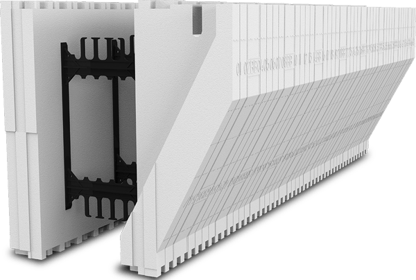 BuildBlock Brickledge ICF Form manufacturer product rendering