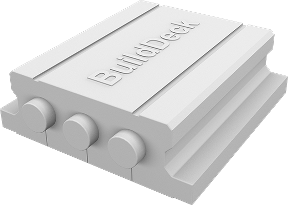 BuildBlock BuildDeck Floor & Roof Decking manufacturer product rendering